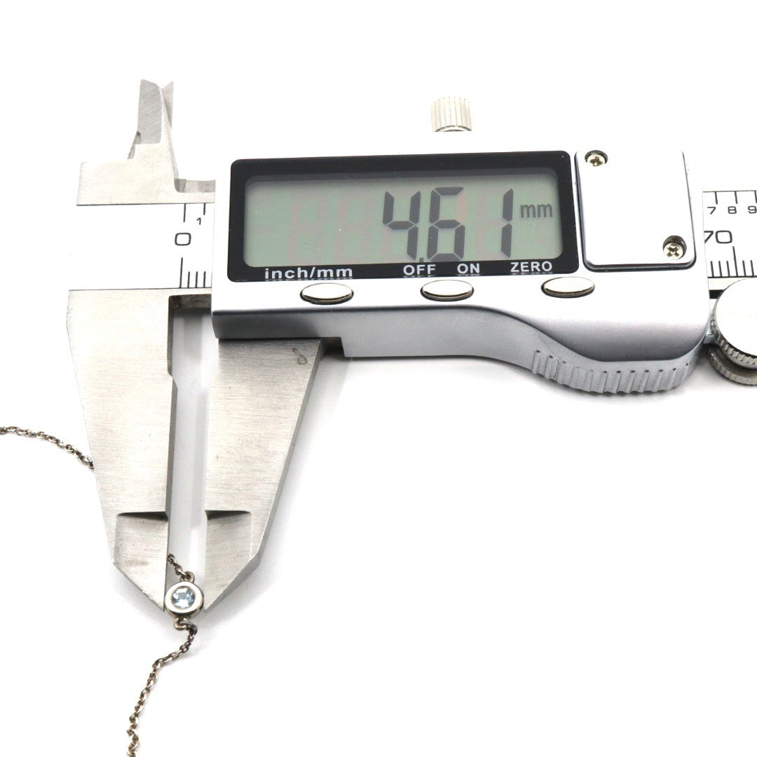 【美品】TIFFANY&Co. ティファニー エルサ・ペレッティ バイザヤード ダイヤモンド ブレスレット シルバー925 アクセサリー ジュエリー レディース I3