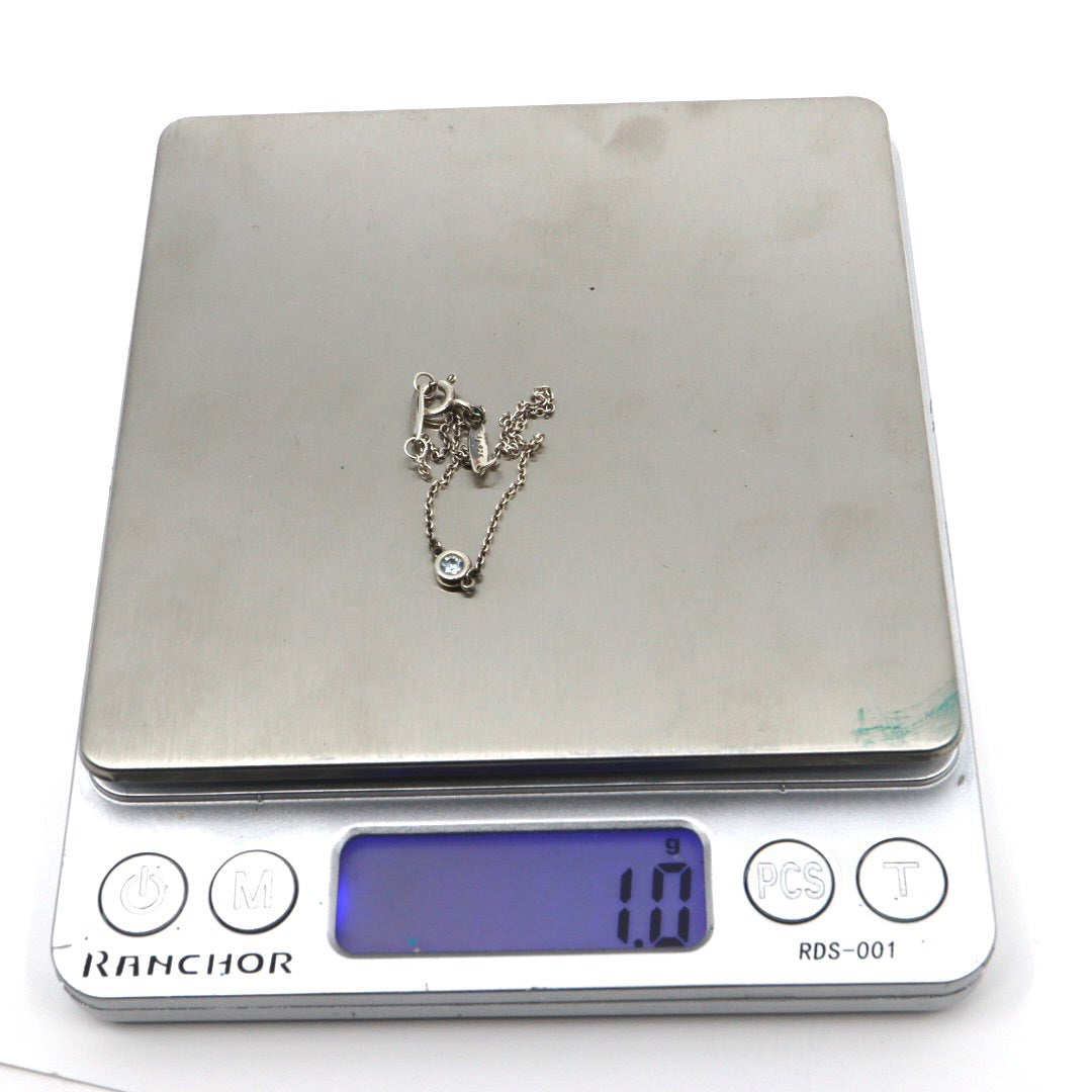 【美品】TIFFANY&Co. ティファニー エルサ・ペレッティ バイザヤード ダイヤモンド ブレスレット シルバー925 アクセサリー ジュエリー レディース I3