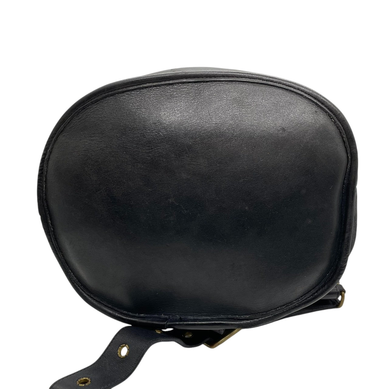 【希少 USA製】オールドコーチ レザー リュックサック 9960 巾着型 バックパック 本革 自立可　ブラック メンズ レディース A4可 COACH ビンテージ クラシック 大容量 ドローストリング 0917-326 U1