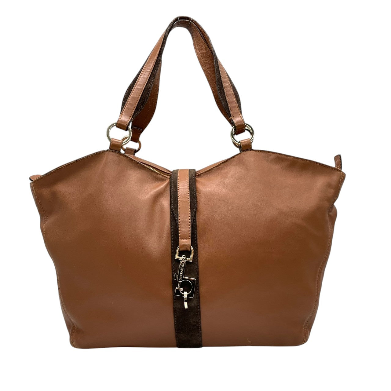 ゲラルディーニ トートバッグ ワンショルダー A4収納可 大容量 肩掛け イタリア製 レザー 本革 スエード ブラウン レディース 通勤 通学 ビジネス オフィス きれいめ ハンドバッグ エレガント クラシック ロゴクラスプ u14