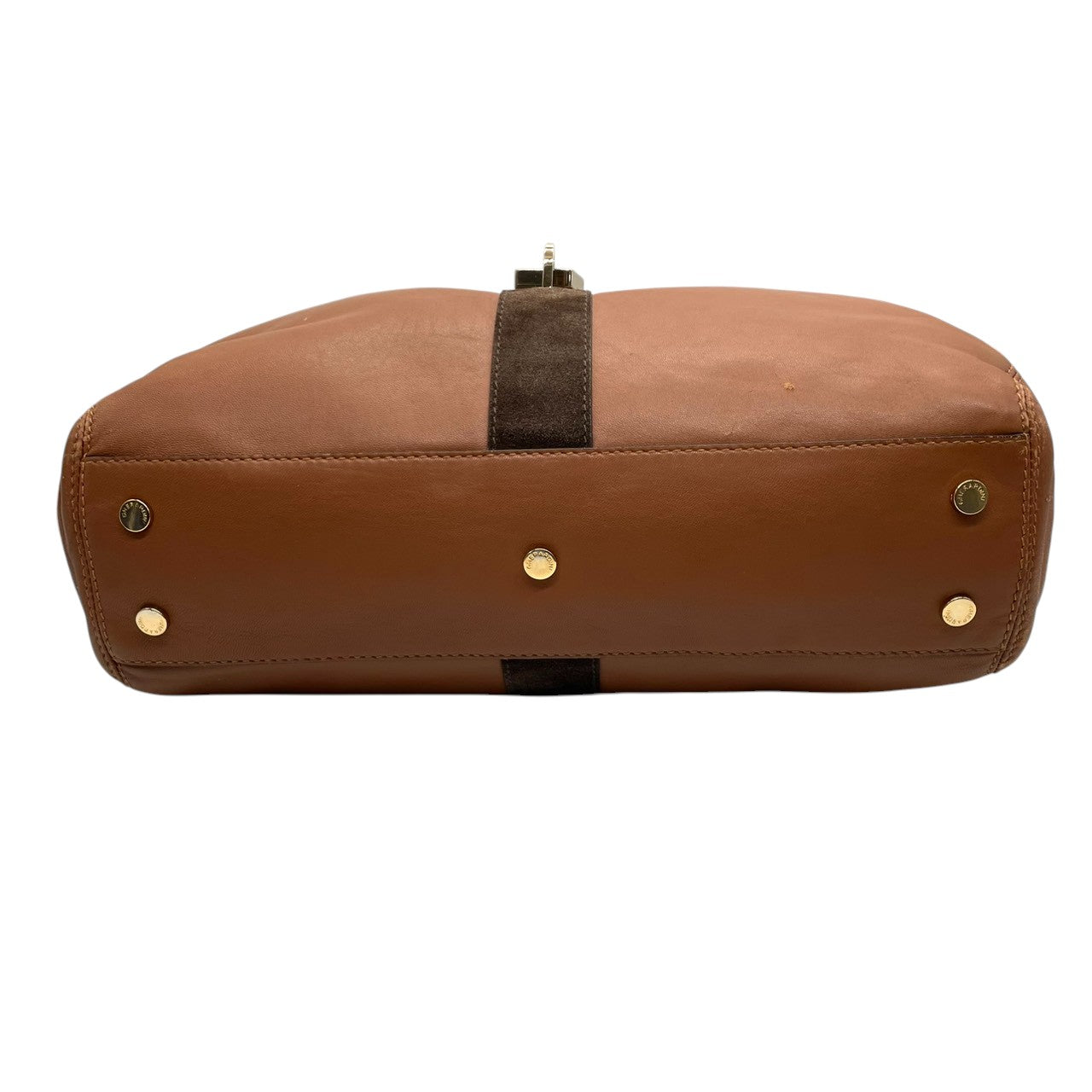 ゲラルディーニ トートバッグ ワンショルダー A4収納可 大容量 肩掛け イタリア製 レザー 本革 スエード ブラウン レディース 通勤 通学 ビジネス オフィス きれいめ ハンドバッグ エレガント クラシック ロゴクラスプ u14