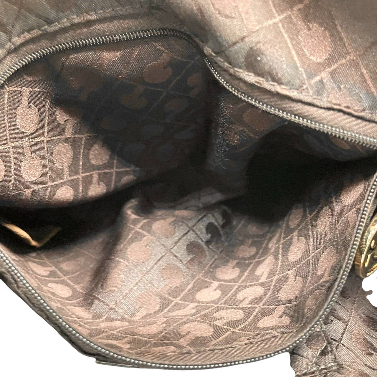 ゲラルディーニ トートバッグ ワンショルダー A4収納可 大容量 肩掛け イタリア製 レザー 本革 スエード ブラウン レディース 通勤 通学 ビジネス オフィス きれいめ ハンドバッグ エレガント クラシック ロゴクラスプ u14