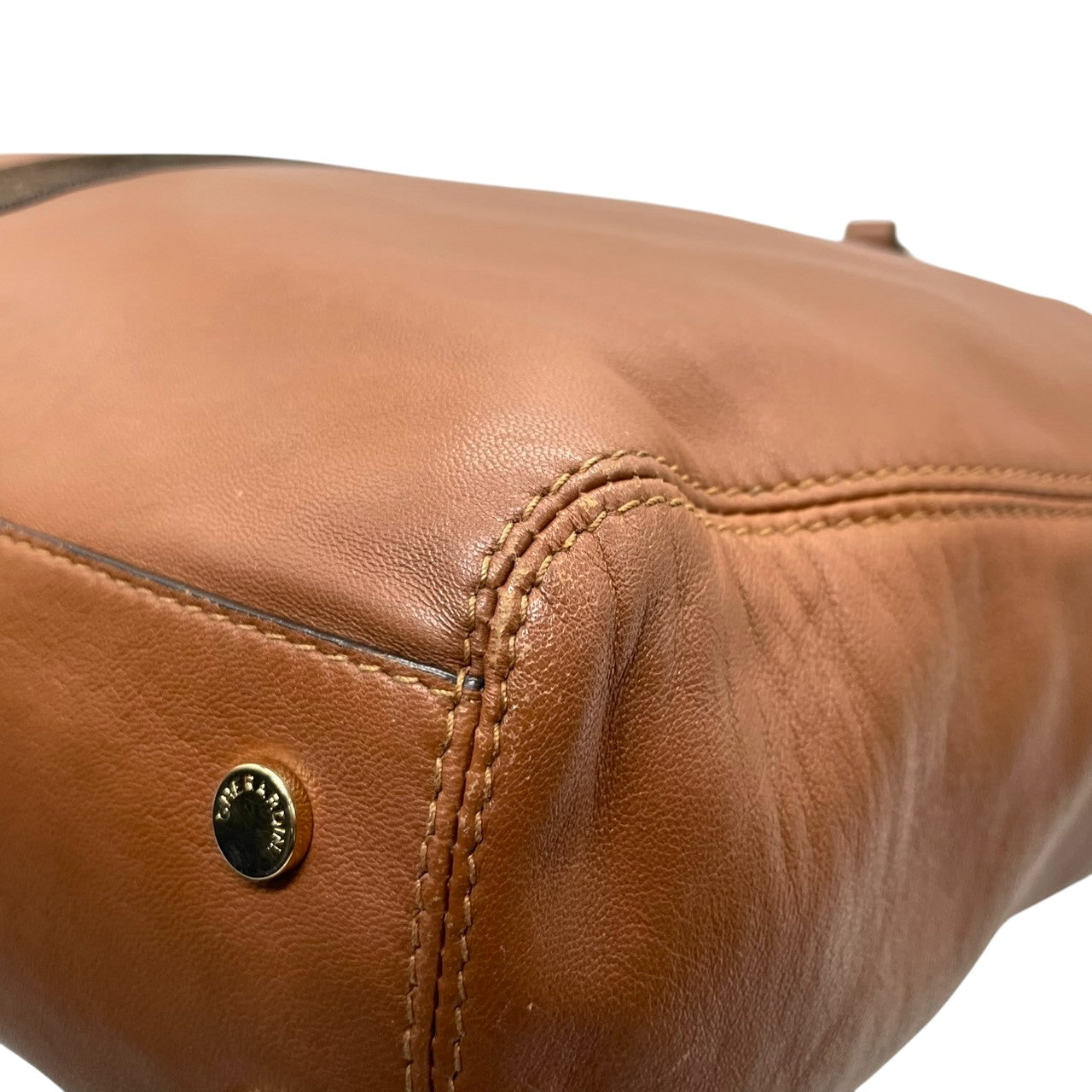 ゲラルディーニ トートバッグ ワンショルダー A4収納可 大容量 肩掛け イタリア製 レザー 本革 スエード ブラウン レディース 通勤 通学 ビジネス オフィス きれいめ ハンドバッグ エレガント クラシック ロゴクラスプ u14