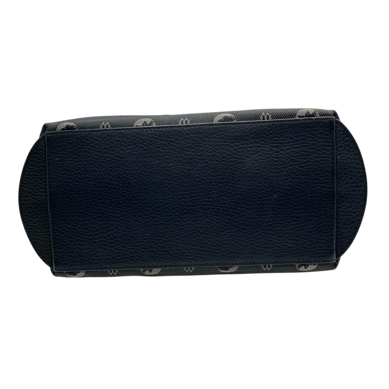 良品 ハンティングワールド HUNTING WORLD ワンショルダーバッグ ハンドバッグ ホーボー ナイロン レザー 総柄 ロゴ モノグラム ブラック 黒 シルバー金具 肩掛け レディース カジュアル イタリア製 U11