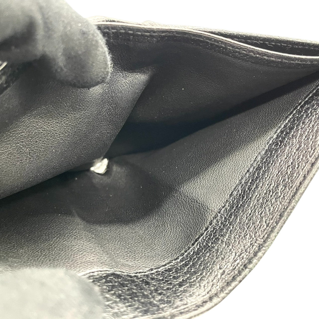 グッチ GUCCI エクリプス 三つ折り財布 Wホック コンパクトウォレット レザー 本革 ブラック 黒 サークルロゴ ロゴ金具 シルバー金具 120932 ヴィンテージ メンズ レディース ユニセックス 男女兼用 イタリア製 サイフ w5