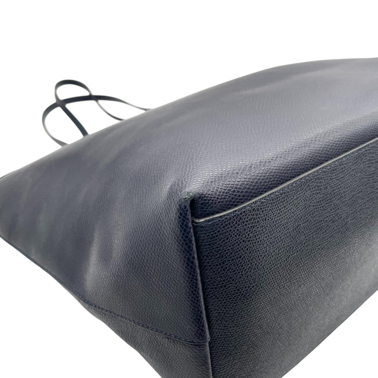 【美品】コーチ COACH シティ トートバッグ ショルダーバッグ 肩掛け ワンショルダー A4収納可 大容量 レザー 本革 クロスグレインレザー ネイビー 紺 ミッドナイト ゴールド金具 通勤 通学 ビジネス レディース 鞄 カバン E5