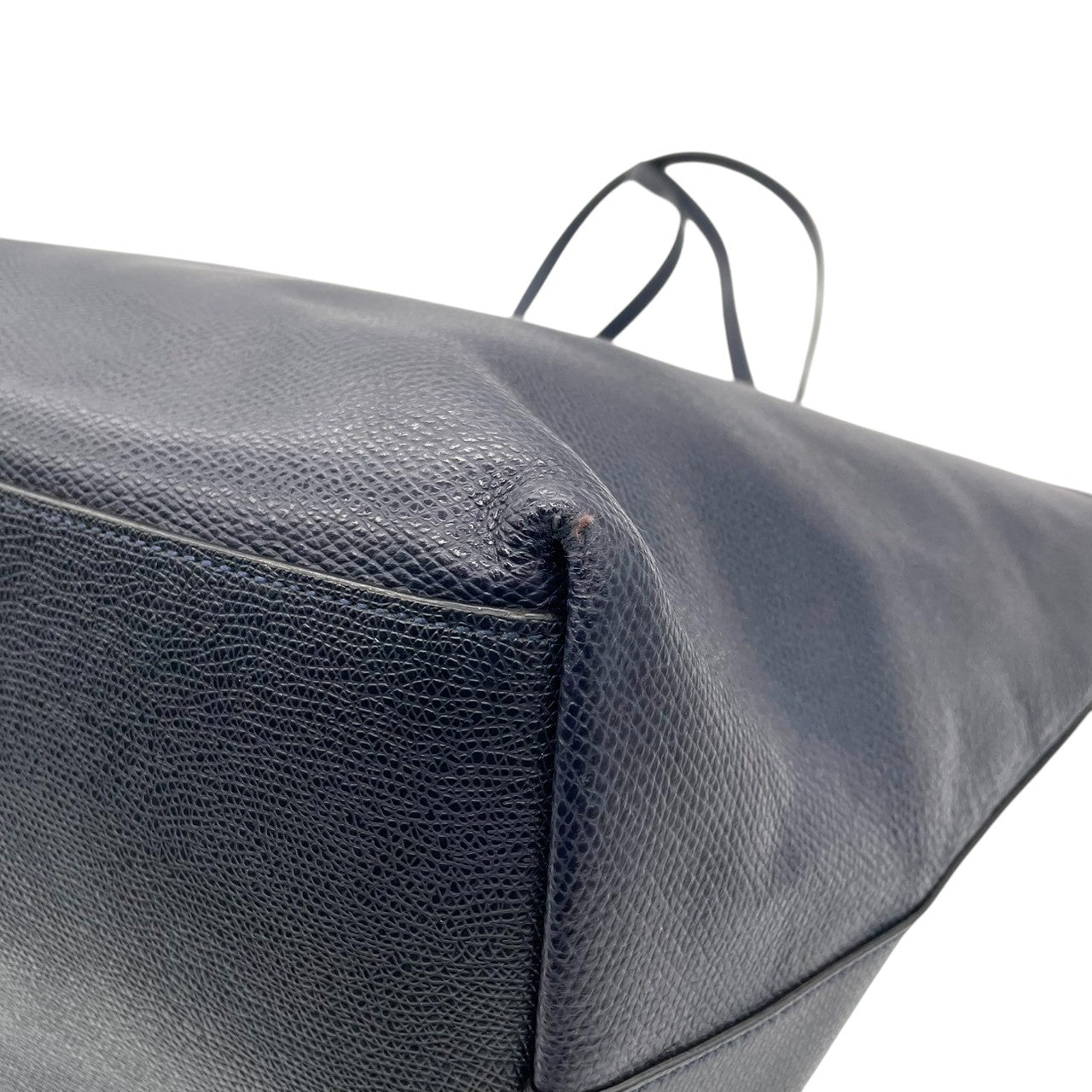 【美品】コーチ COACH シティ トートバッグ ショルダーバッグ 肩掛け ワンショルダー A4収納可 大容量 レザー 本革 クロスグレインレザー ネイビー 紺 ミッドナイト ゴールド金具 通勤 通学 ビジネス レディース 鞄 カバン E5