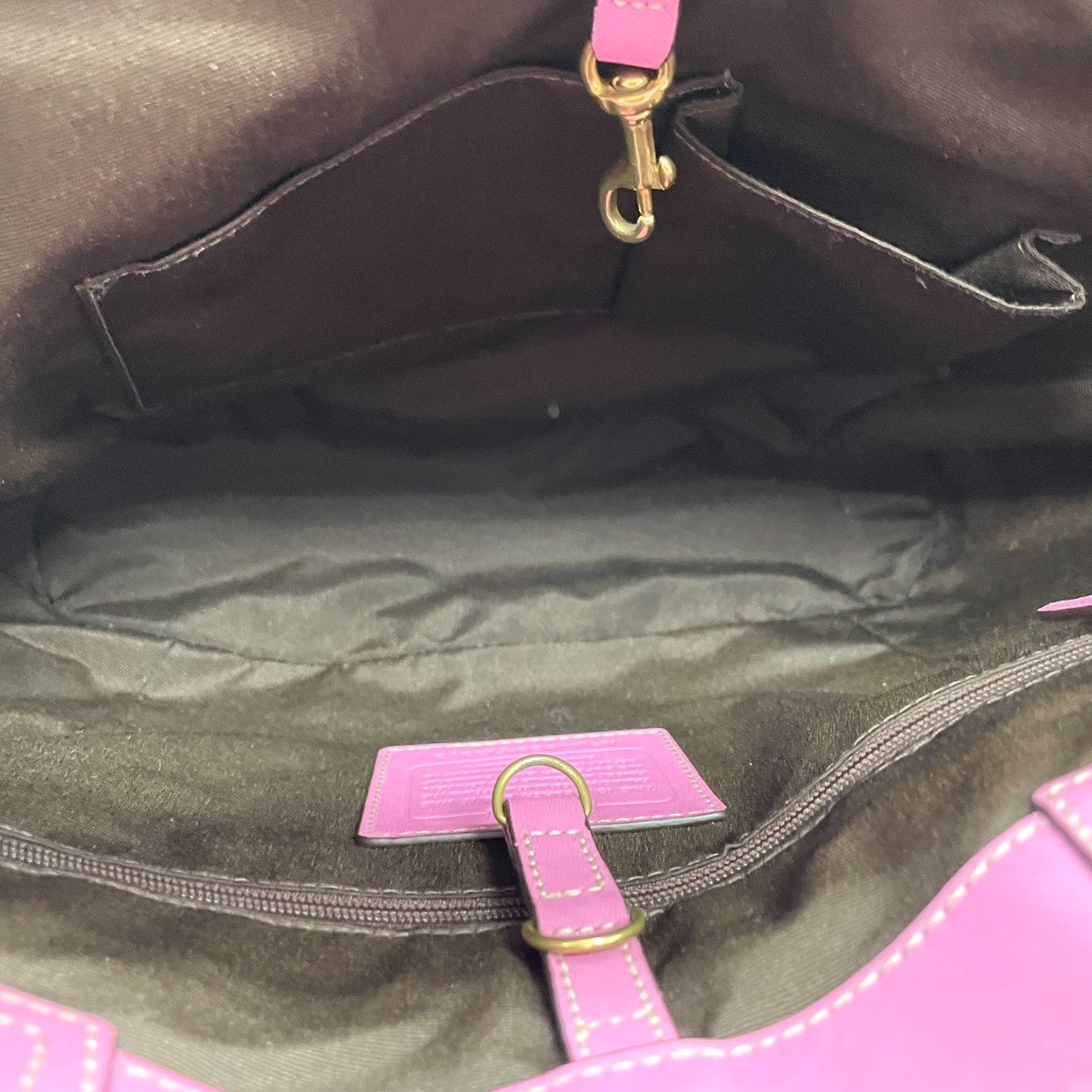 【良品】コーチ COACH カゴバッグ ストローバッグ トートバッグ 肩掛け ティーローズ フラワー チャーム ベージュ ピンク レザー スタッズ 13373 春夏 リゾート ガーリー レディース 鞄 カバン 軽量 大容量 s59