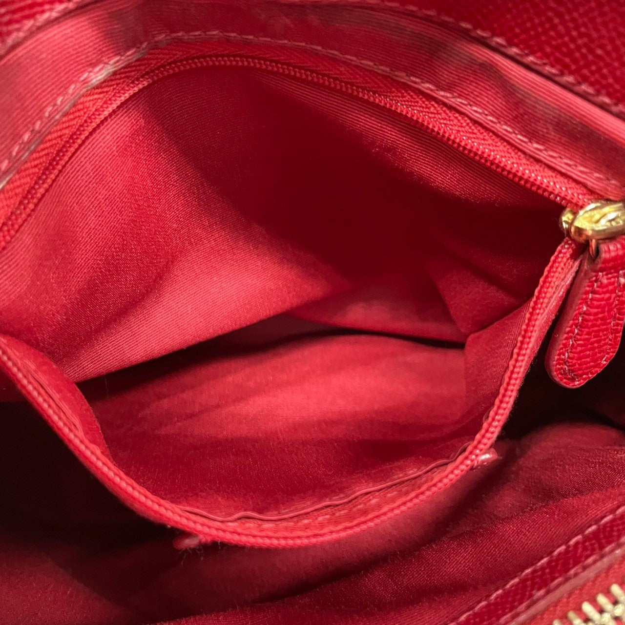 【良品】コーチ COACH 2WAY トートバッグ ハンドバッグ ショルダーバッグ 斜め掛け レザー 本革 シボ革 レッド 赤 ボルドー ゴールド金具 F57847 コンパクト レディース 鞄 カバン サッチェル s60