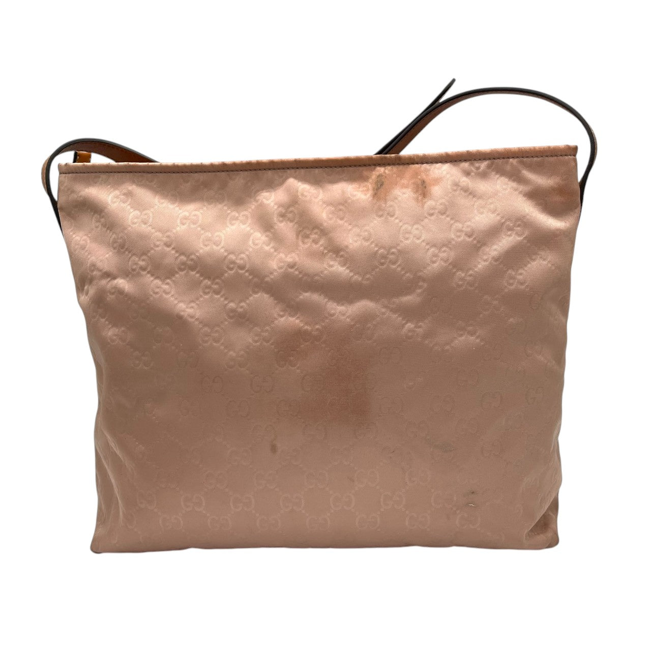 グッチ GUCCI ショルダーバッグ 斜め掛け クロスボディ GG柄 ナイロン レザー ピンク ブラウン キャメル 軽量 軽い カジュアル デイリー お出かけ 通学 レディース 鞄 カバン s61