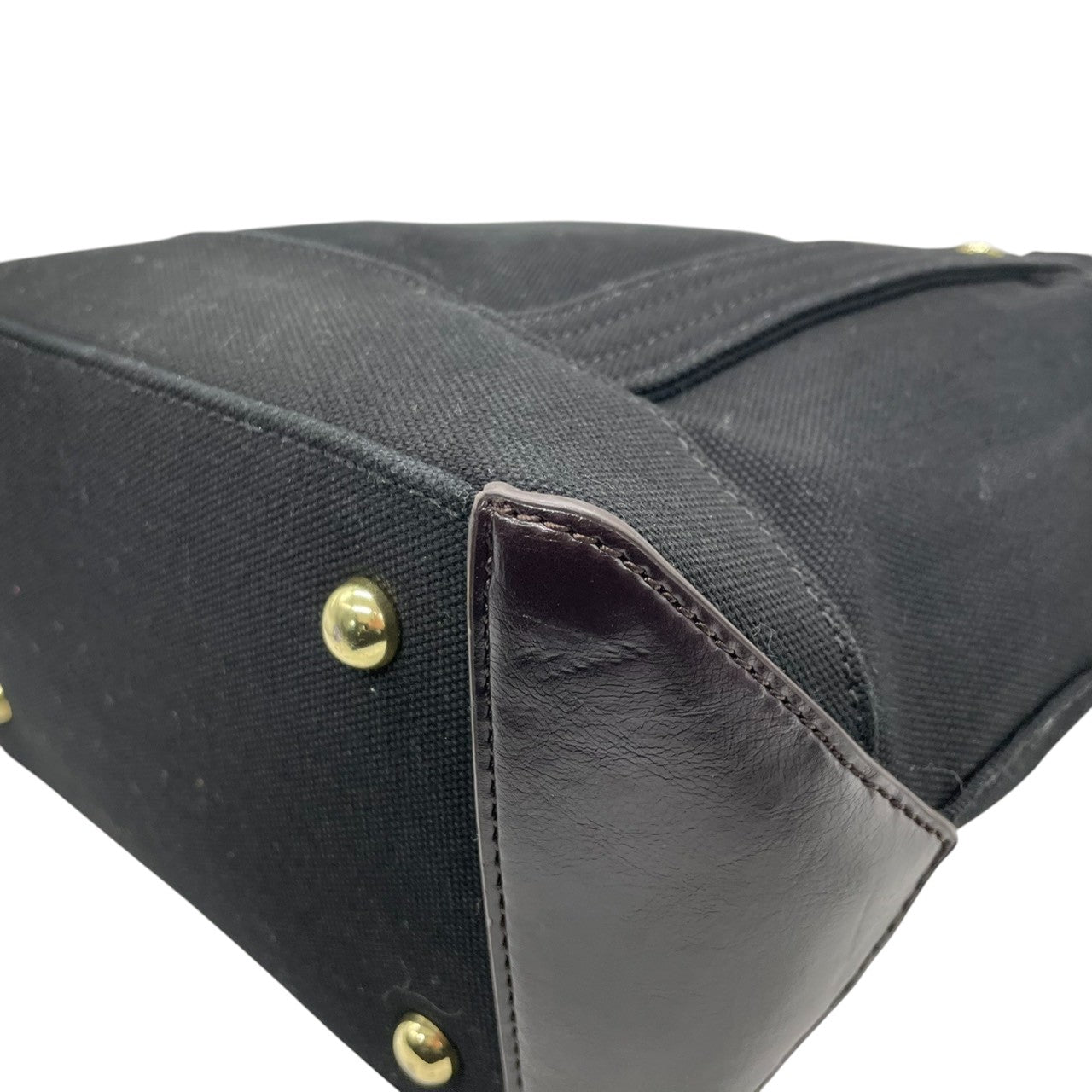 【美品】ビバリーヒルズポロクラブ BEVERLY HILLS POLO CLUB トートバッグ ショルダーバッグ 2WAY 斜め掛け キャンバス レザー ブラック 黒 ポロ刺繍 軽量 マチ広 トラッド カジュアル 通学 通勤 レディース 鞄 カバン s68