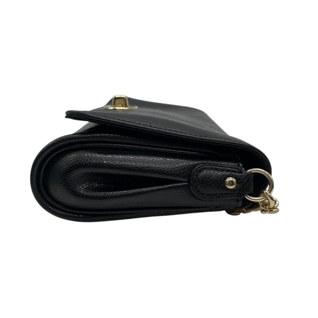 コーチ COACH ショルダーバッグ ハンドバッグ 2WAY レザー 本革 ブラック 黒 ゴールド 金具 ターンロック チェーンバッグ 斜め掛け可 ワンショルダー 自立可 ヴィンテージ エレガント 高級 希少 鞄 カバン 手提げ 肩掛け F34604 s72