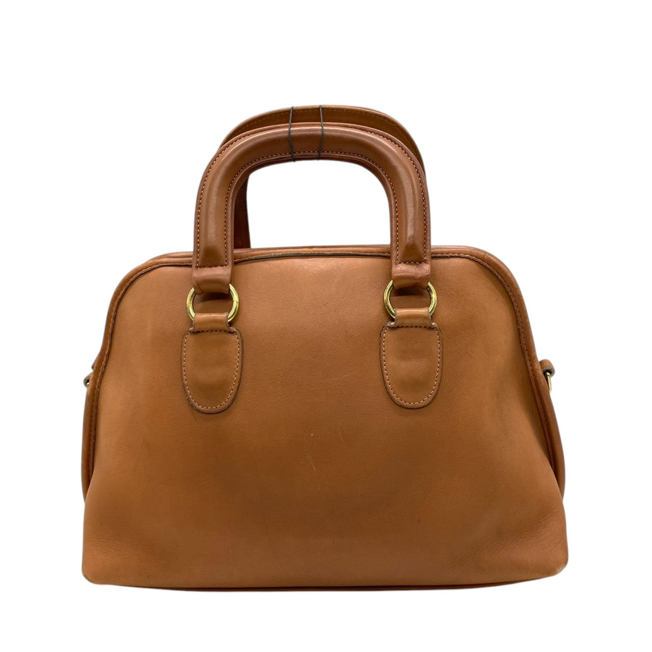 コーチ COACH オールドコーチ 2WAY ハンドバッグ ショルダーバッグ レザー 本革 ブラウン 茶色 ゴールド金具 ヴィンテージ ビンテージ 斜め掛け可 自立可 クラシック エレガント レア 希少 USA製 鞄 カバン 手提げ 肩掛け 高級 上品 お出かけ 定番 人気 モデル 202 s70