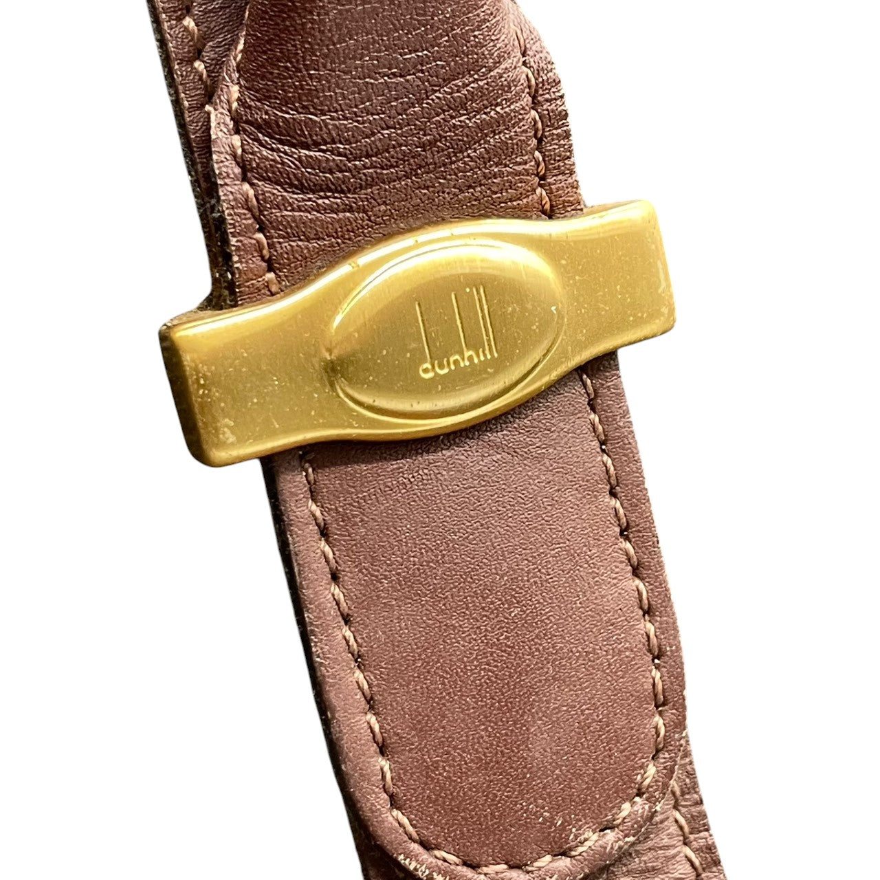ダンヒル dunhill ボストンバッグ トラベルバッグ 旅行鞄 PVC レザー グレー ブラウン 茶色 ゴールド 金具 大容量 ヴィンテージ ビンテージ クラシック エレガント 自立可 出張 ゴルフ 帰省 55cm メンズ 紳士 鞄 カバン 状態良好 丈夫 定番 希少 レア 人気 モデル お洒落 上品 宿泊 s70
