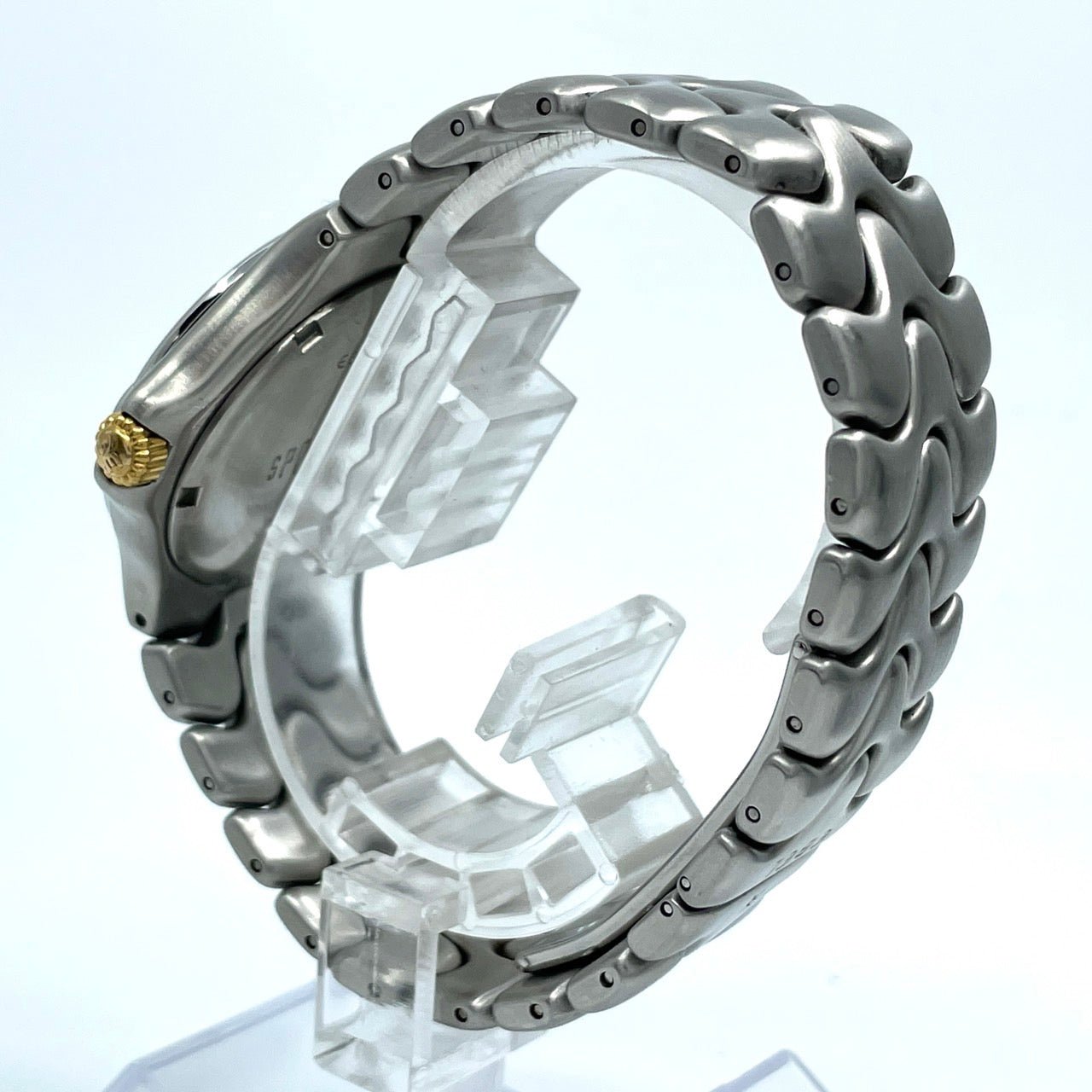 EBEL エベル Sportwave スポーツウェーブ Ref.E6187631 腕時計 ツートーン ゴールド 白文字盤 クォーツ デイト