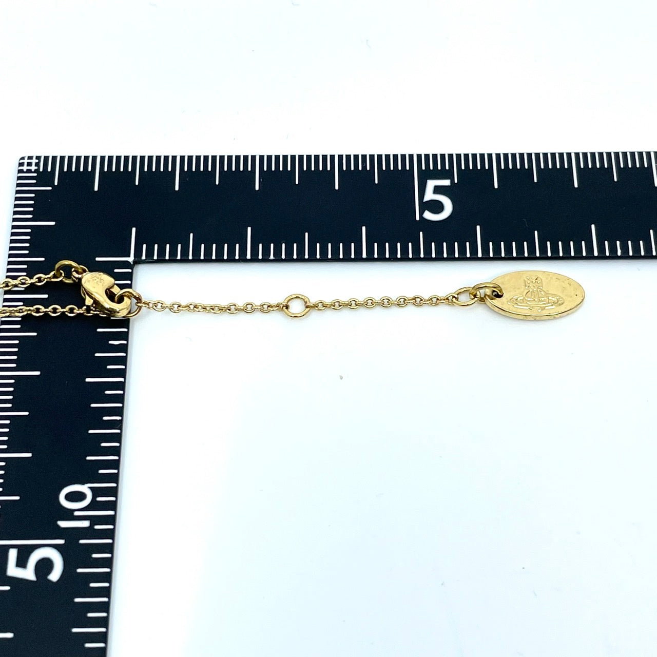 極美品 ヴィヴィアンウエストウッド オーブモチーフ ネックレス レディース ゴールドカラー クリスタル I6 Vivienne Westwood Orb Motif Necklace