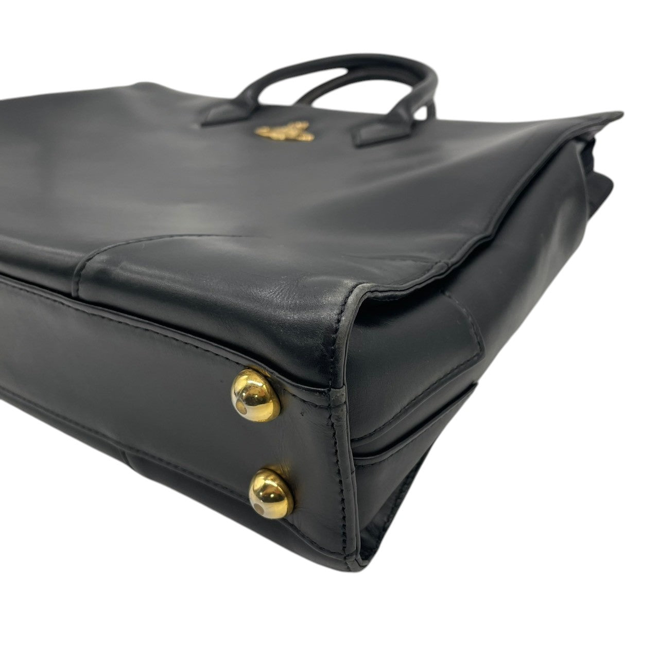ヴィヴィアンウエストウッド Vivienne Westwood ハンドバッグ ブリーフケース ビジネスバッグ レザー 本革 ブラック 黒 オーブ ゴールド金具 A4収納可 エレガント クラシック カバン 手提げ メンズ レディース 通勤 通学 鞄 S81
