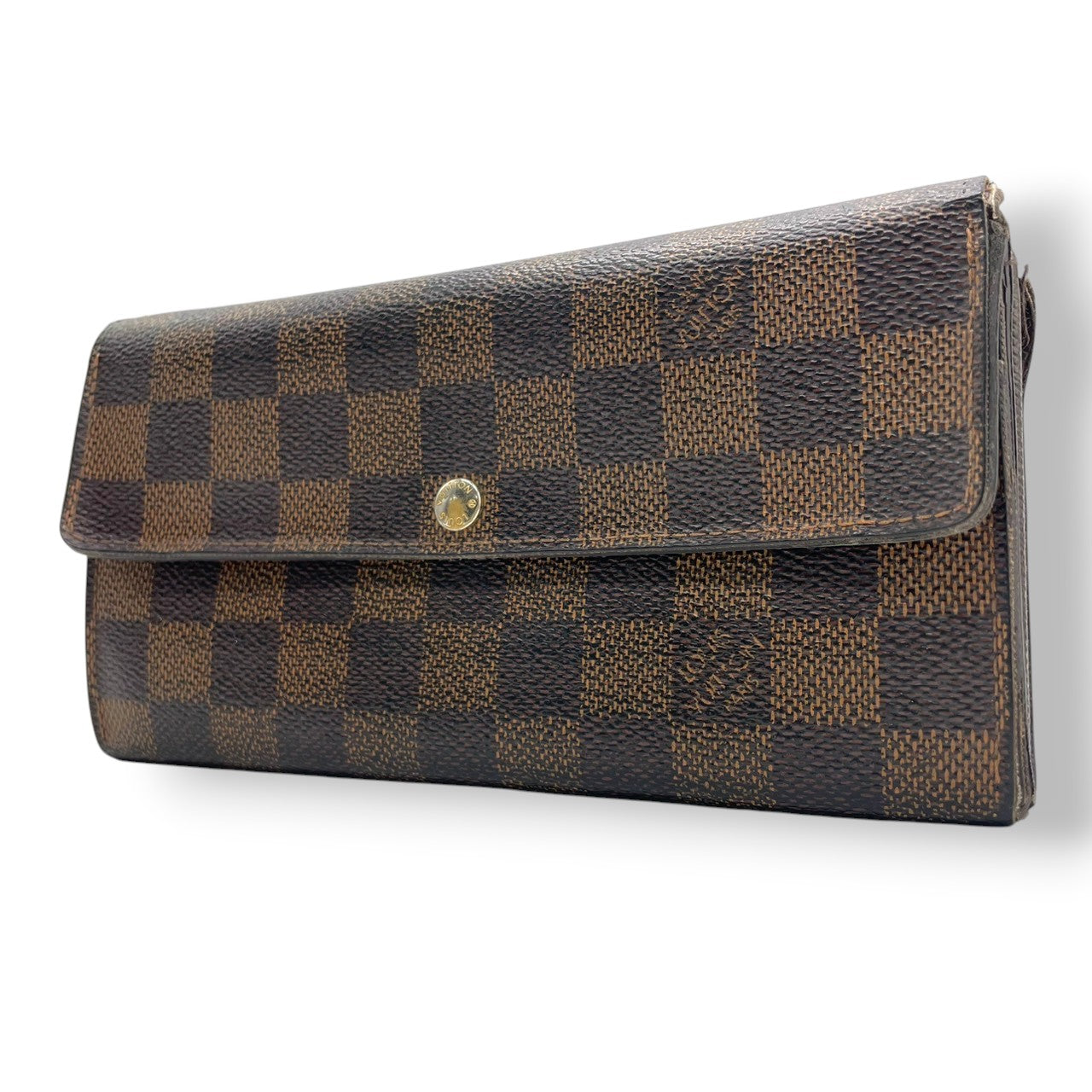 LOUIS VUITTON ルイヴィトン 長財布 ロングウォレット モノグラム PVC レザー ブラウン 茶 レディース メンズ エレガント クラシック ウォレット 札入れ 小銭入れ カード入れ 財布 サイフ フォーマル 高級 人気 ブランド M4