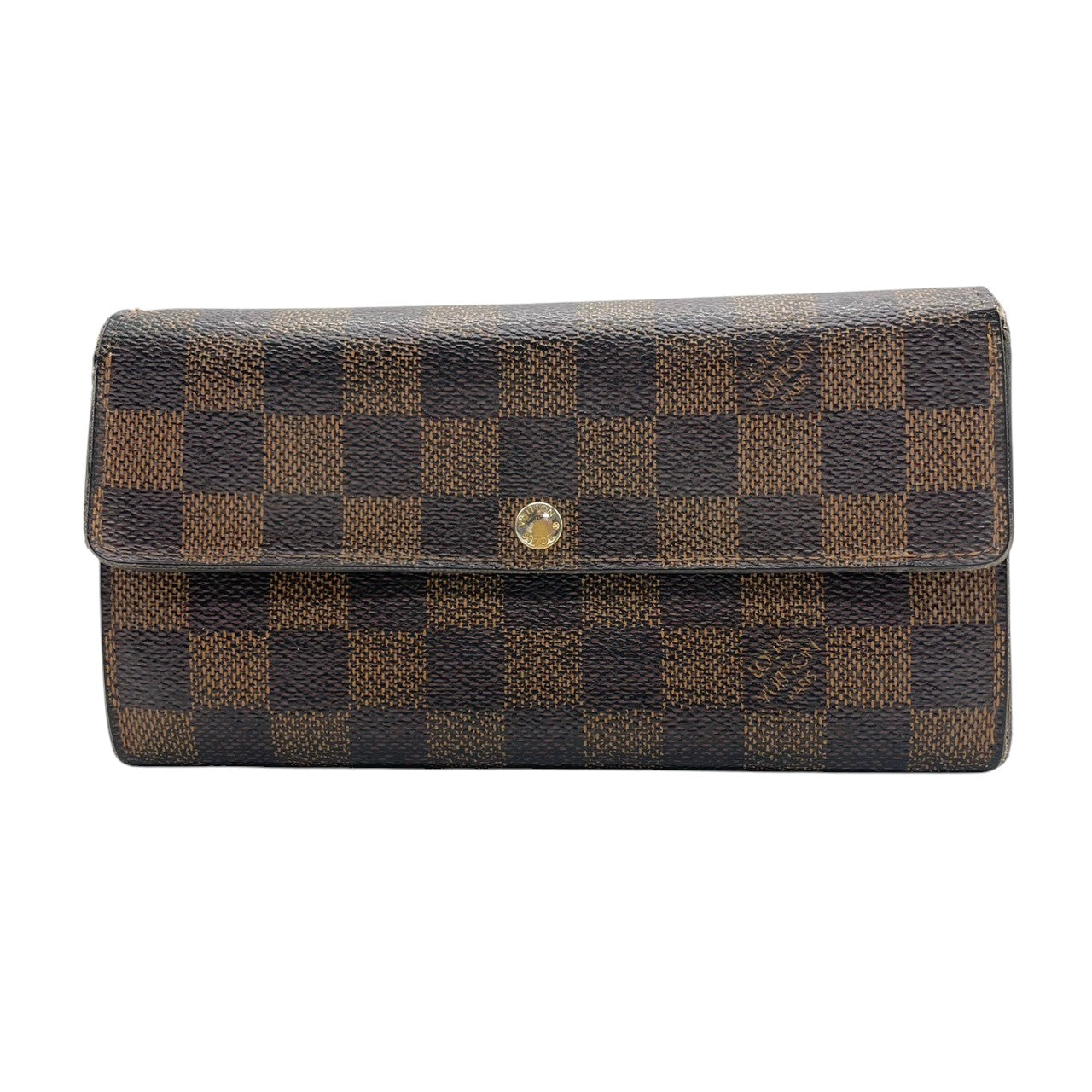 LOUIS VUITTON ルイヴィトン 長財布 ロングウォレット モノグラム PVC レザー ブラウン 茶 レディース メンズ エレガント クラシック ウォレット 札入れ 小銭入れ カード入れ 財布 サイフ フォーマル 高級 人気 ブランド M4