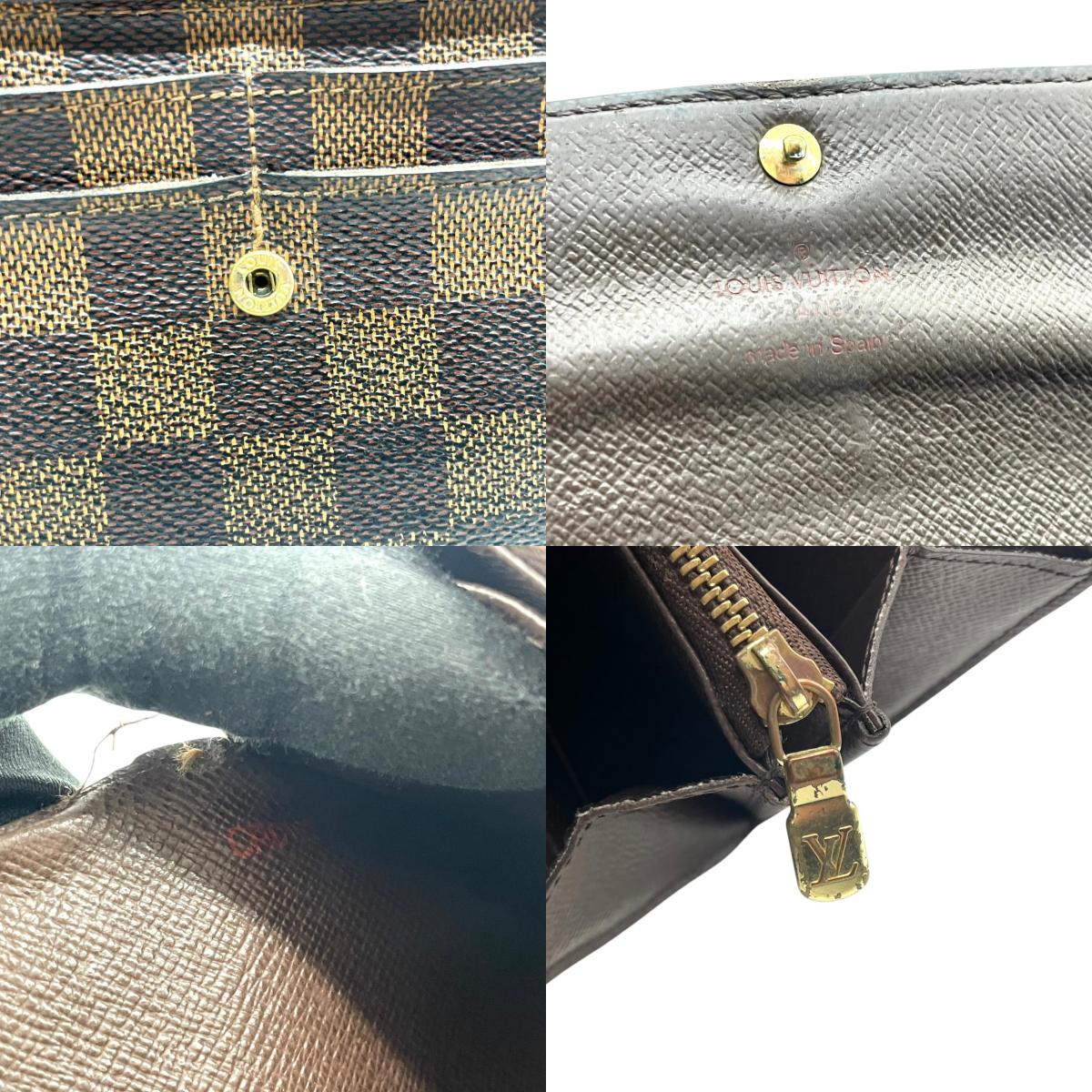 LOUIS VUITTON ルイヴィトン 長財布 ロングウォレット モノグラム PVC レザー ブラウン 茶 レディース メンズ エレガント クラシック ウォレット 札入れ 小銭入れ カード入れ 財布 サイフ フォーマル 高級 人気 ブランド M4