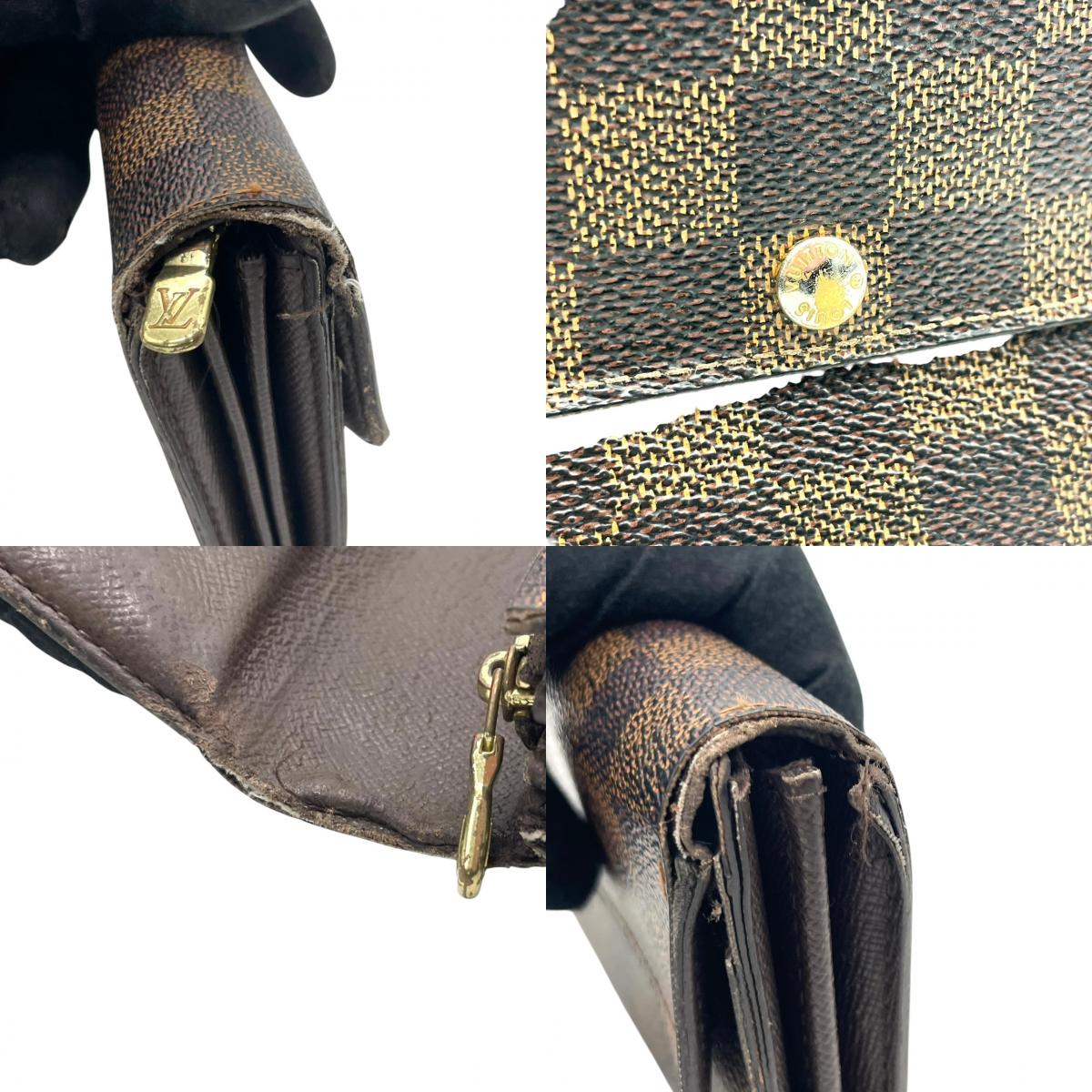 LOUIS VUITTON ルイヴィトン 長財布 ロングウォレット モノグラム PVC レザー ブラウン 茶 レディース メンズ エレガント クラシック ウォレット 札入れ 小銭入れ カード入れ 財布 サイフ フォーマル 高級 人気 ブランド M4