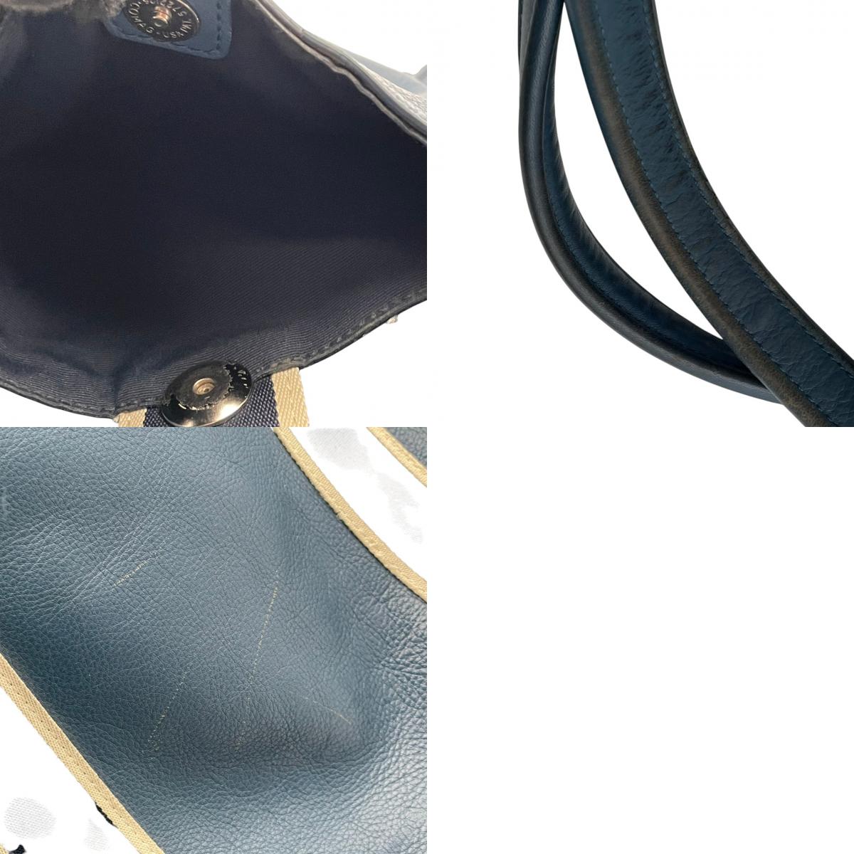 コーチ COACH トートバッグ ハンドバッグ ビジネスバッグ 本革 レザー ブルー ネイビー 青 紺 ヘリテージ 男女兼用 カジュアル ビジネス 通勤 通学 大きめ 大容量 A4収納可 縦型 収納力抜群 お出かけ デイリーユース 良品 S75