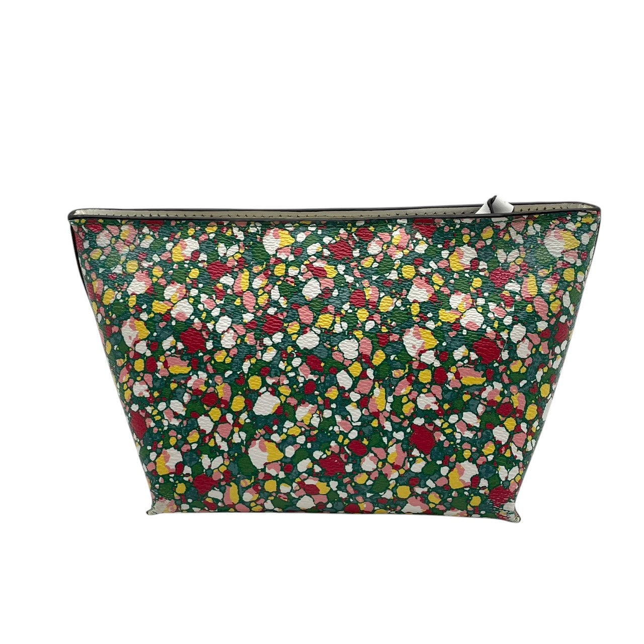 美品 トリーバーチ TORY BURCH ポーチ コスメポーチ 小物入れ PVC マルチカラー 花柄 ボタニカル レディース エレガント クラシック ビンテージ カジュアル 上品 丈夫 人気 お出かけ 化粧ポーチ メイク 高品質 華やか 普段使い 収納 M1