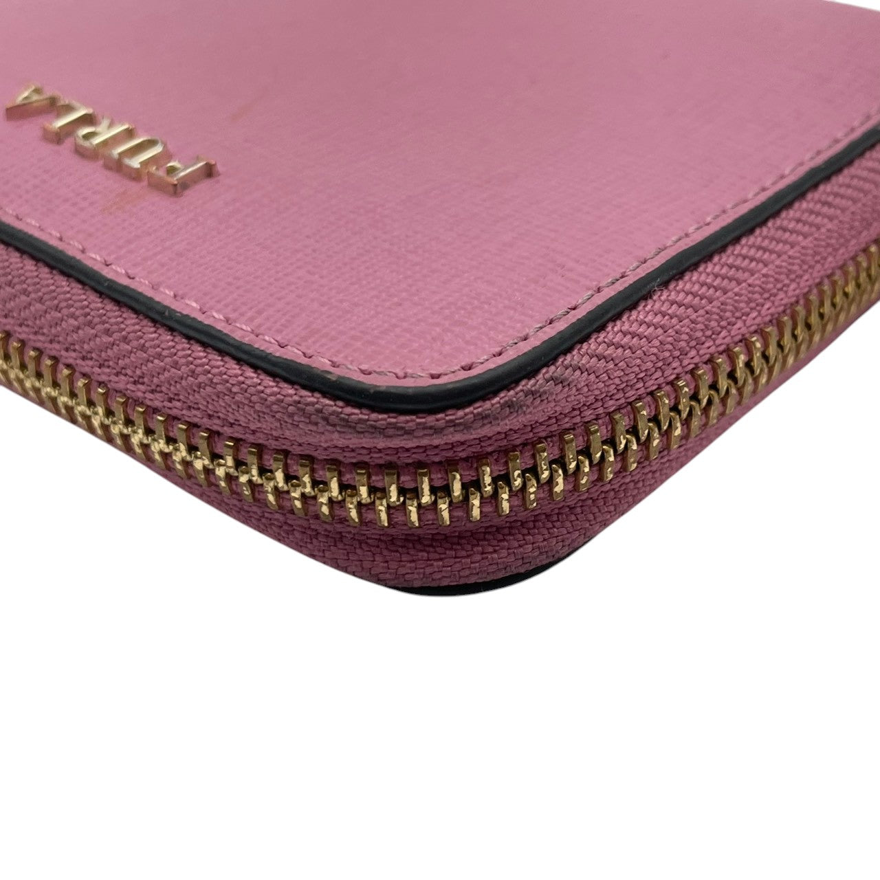 フルラ FURLA 財布 二つ折り コンパクトウォレット レザー 本革 ピンク パープル バイカラー ゴールド金具 レディース エレガント クラシック ビンテージ ミニ財布 カジュアル 上品 高品質 丈夫 人気 お出かけ デイリー 普段使い 多機能 収納 M1