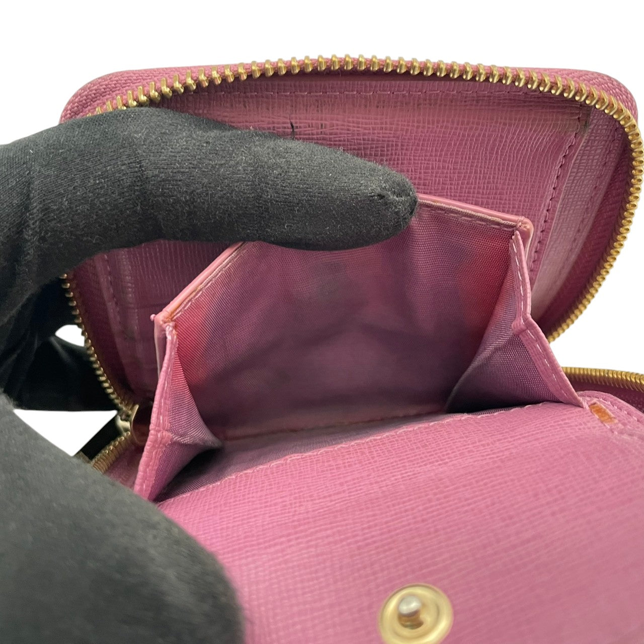 フルラ FURLA 財布 二つ折り コンパクトウォレット レザー 本革 ピンク パープル バイカラー ゴールド金具 レディース エレガント クラシック ビンテージ ミニ財布 カジュアル 上品 高品質 丈夫 人気 お出かけ デイリー 普段使い 多機能 収納 M1