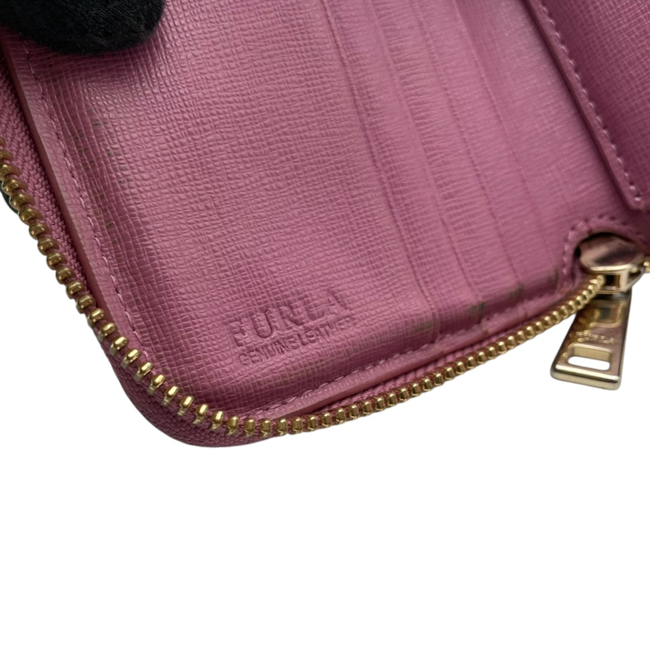 フルラ FURLA 財布 二つ折り コンパクトウォレット レザー 本革 ピンク パープル バイカラー ゴールド金具 レディース エレガント クラシック ビンテージ ミニ財布 カジュアル 上品 高品質 丈夫 人気 お出かけ デイリー 普段使い 多機能 収納 M1