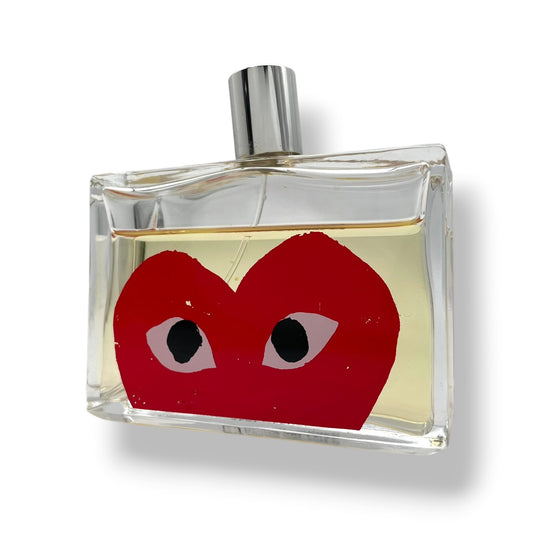 【良品】 COMME des GARCONS コムデギャルソン PLAY RED プレイ レッド オードトワレ EDT 香水 100ml フレグランス パルファム コスメ レディース メンズ ユニセックス 男女兼用 ハート 赤 残量8割 コレクション w6