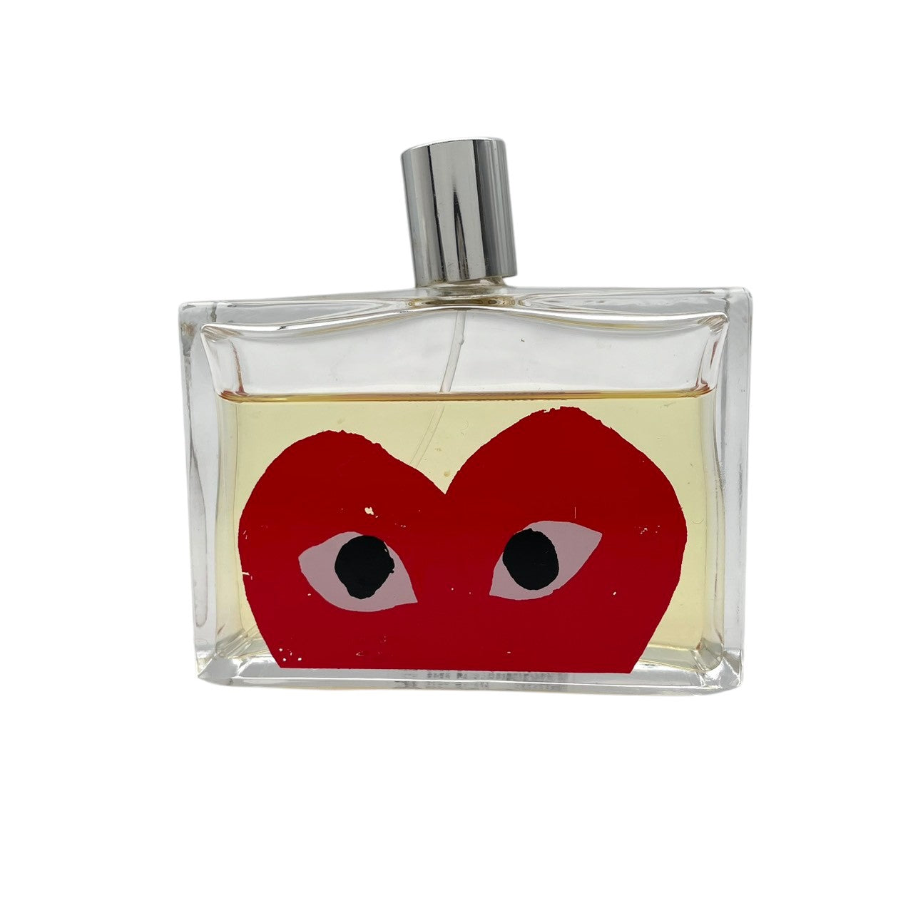 【良品】 COMME des GARCONS コムデギャルソン PLAY RED プレイ レッド オードトワレ EDT 香水 100ml フレグランス パルファム コスメ レディース メンズ ユニセックス 男女兼用 ハート 赤 残量8割 コレクション w6