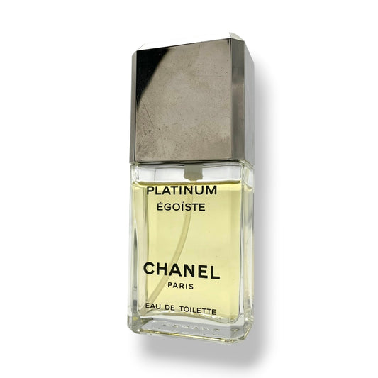CHANEL シャネル EGOISTE PLATINUM エゴイスト プラチナム オードトワレ EDT 香水 50ml フレグランス パルファム コスメ 美容 メンズ 男性 ユニセックス 男女兼用 デイリーユース エレガント 残量9割 箱付き w6