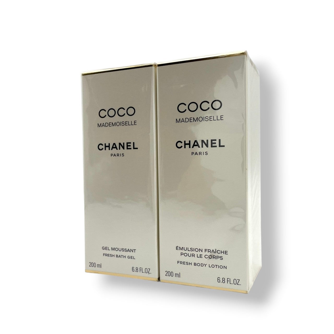 【未開封品】CHANEL シャネル ココマドモアゼル ボディローション バスジェル 200ml 2点セット ボディソープ 乳液 未開封 コスメ 美容 フレグランス レディース 人気 香り エレガント ギフト プレゼント コレクション w6