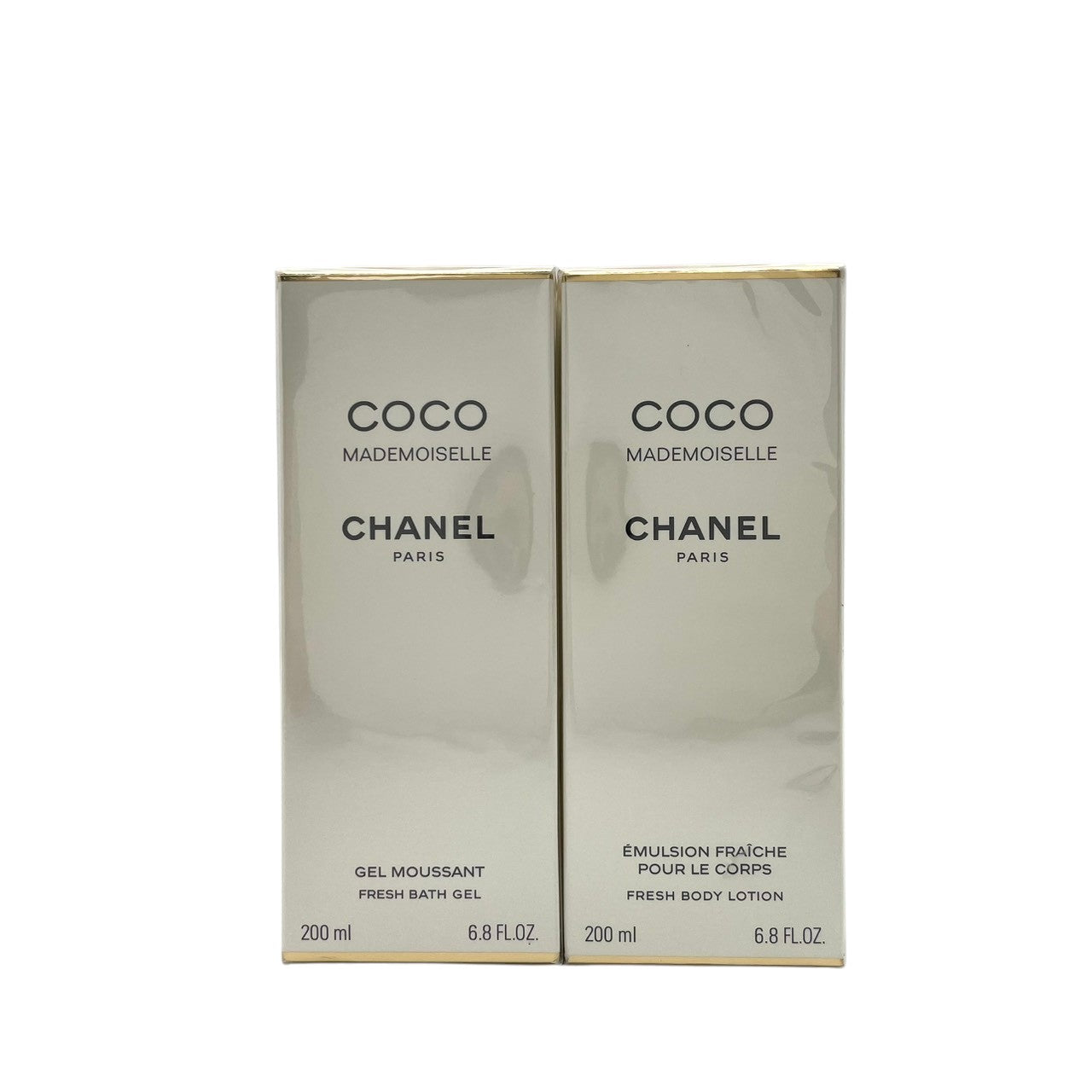 【未開封品】CHANEL シャネル ココマドモアゼル ボディローション バスジェル 200ml 2点セット ボディソープ 乳液 未開封 コスメ 美容 フレグランス レディース 人気 香り エレガント ギフト プレゼント コレクション w6