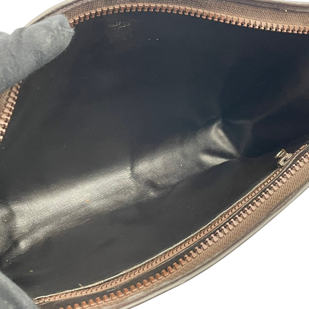 美品 CELINE セリーヌ クラッチバッグ セカンドバッグ ポーチ Cマカダム 馬車柄 キャンバス レザー ブラウン 茶 ゴールド金具 ヴィンテージ オールド レトロ レディース メンズ 男女兼用 ユニセックス エレガント 上品 お出かけ カバン 鞄 S84