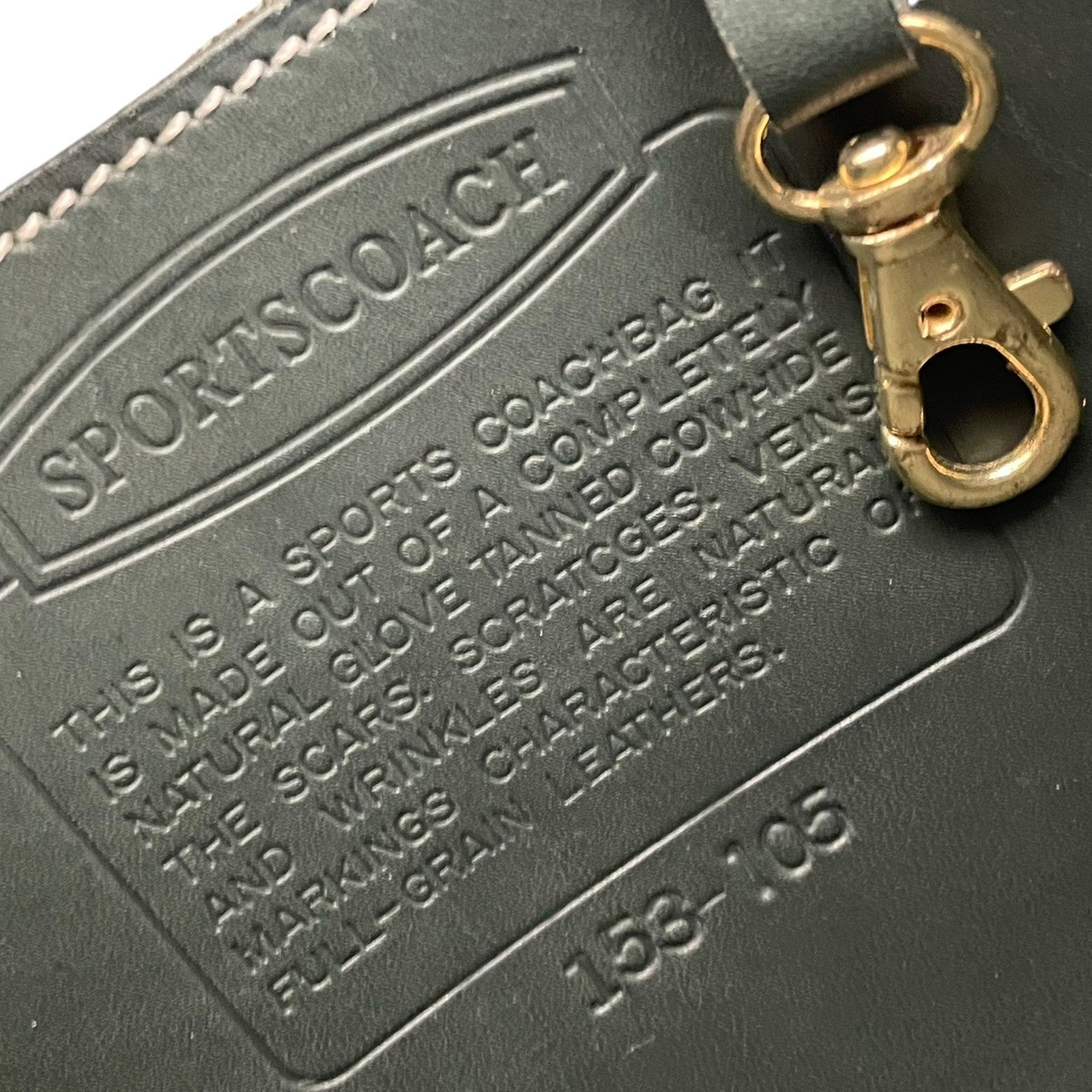 美品 COACH コーチ スポーツコーチ ショルダーバッグ グローブタンドレザー カウハイド グリーン 深緑 ヴィンテージ ワンショルダー 牛革 白ステッチ 斜めがけ ハンドバッグ レディース 通勤 普段使い シンプル U3