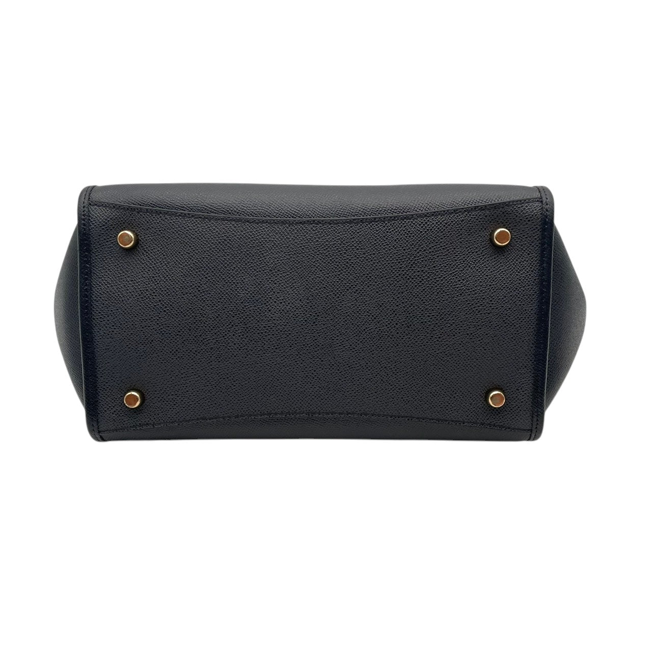 美品 COACH コーチ トートバッグ クロスグレインレザー ネイビー 紺 ゴールド金具 大容量 A4収納 通勤 ハンドバッグ レディース シンプル 牛革 上品 ニューヨーク ミニトート 肩掛け F14928 U3