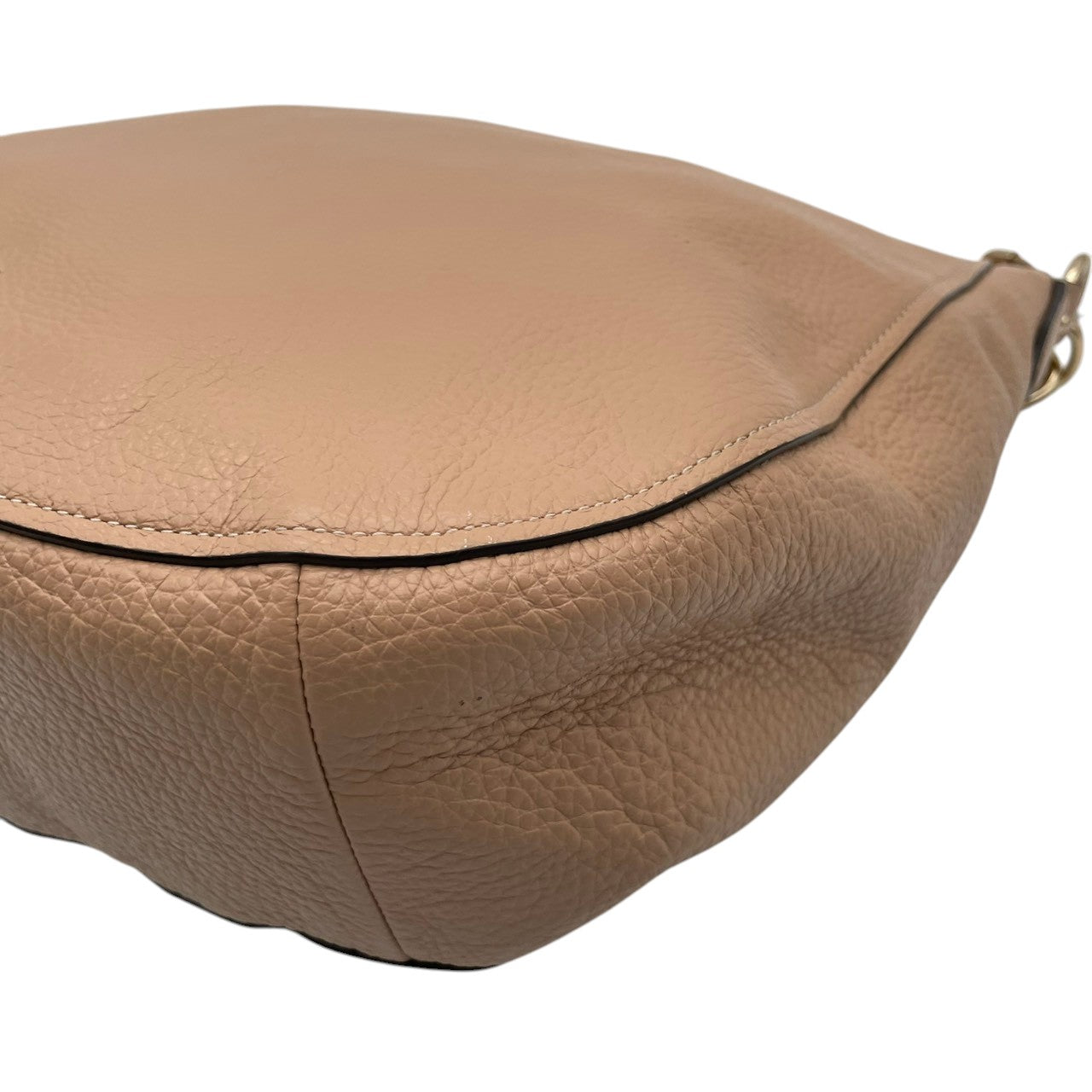 COACH コーチ ショルダーバッグ ホーボー ペブルドレザー ピンクベージュ ヌード ゴールド金具 牛革 2way 大容量 レディース 通勤 普段使い チェルシー 斜めがけ 上品 ワンショルダー チェーン ピンク F31399 U3