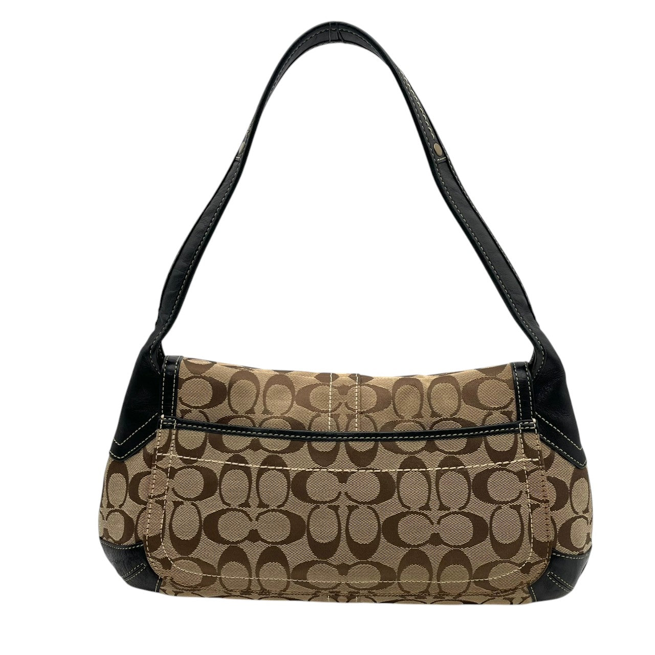 COACH コーチ ショルダーバッグ ワンショルダー y2k vintage legacy one shoulder Ergo Hobo Signature シグネチャー キャンバス レザー ブラウン ヴィンテージ 11277 U2