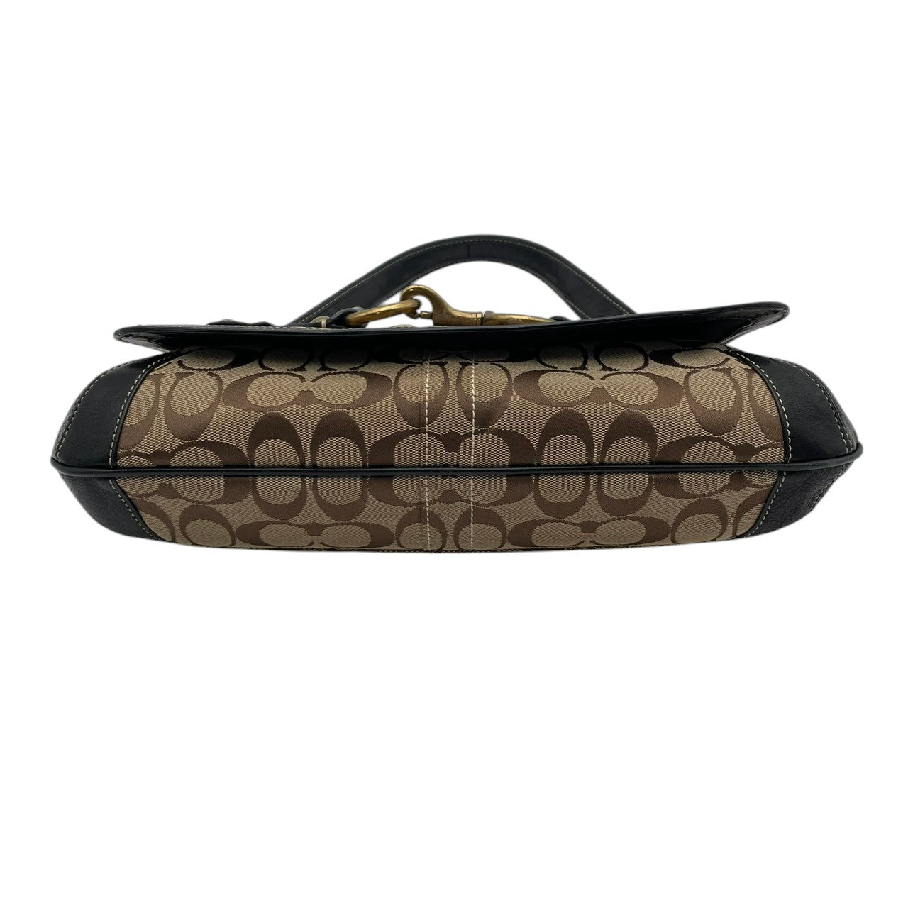 COACH コーチ ショルダーバッグ ワンショルダー y2k vintage legacy one shoulder Ergo Hobo Signature シグネチャー キャンバス レザー ブラウン ヴィンテージ 11277 U2