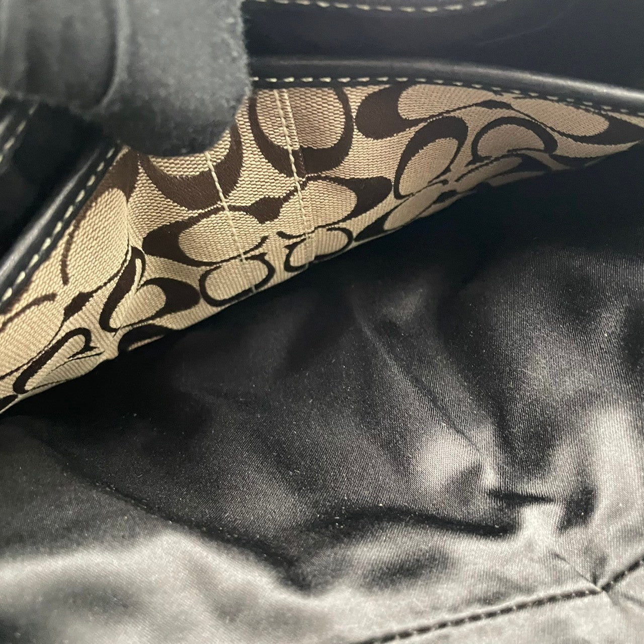 COACH コーチ ショルダーバッグ ワンショルダー y2k vintage legacy one shoulder Ergo Hobo Signature シグネチャー キャンバス レザー ブラウン ヴィンテージ 11277 U2