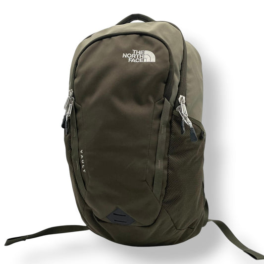 極美品 THE NORTH FACE ノースフェイス Vault ボルト リュック デイパック ナイロン カーキ オリーブ ユニセックス 大容量 27L A4収納 PC収納 通勤 通学 旅行 アウトドア FlexVent NF0A3KV9 s7