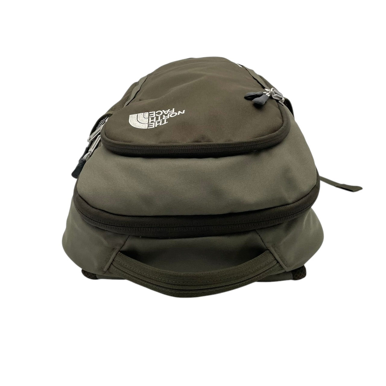 極美品 THE NORTH FACE ノースフェイス Vault ボルト リュック デイパック ナイロン カーキ オリーブ ユニセックス 大容量 27L A4収納 PC収納 通勤 通学 旅行 アウトドア FlexVent NF0A3KV9 s7
