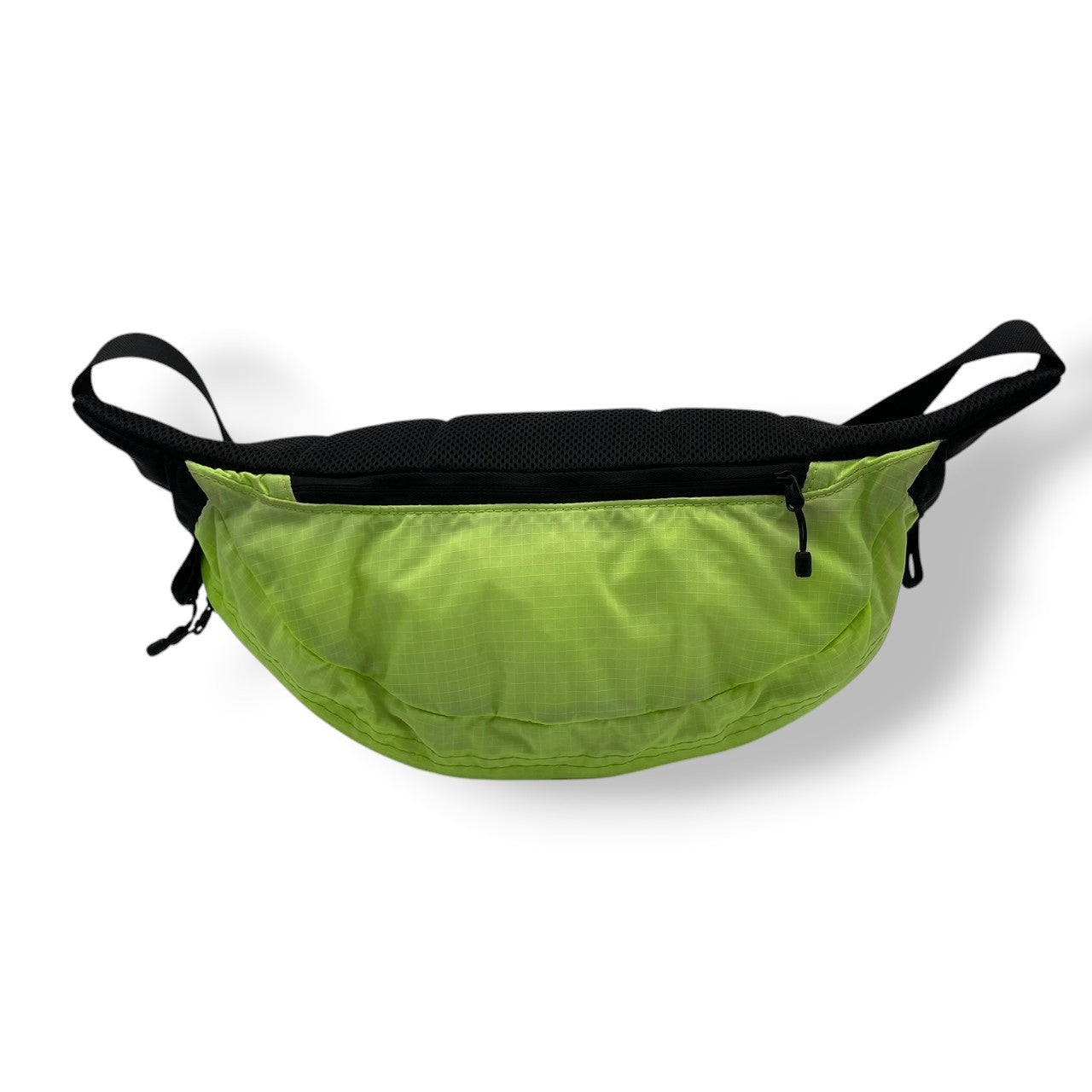 美品 THE NORTH FACE ノースフェイス ウエストバッグ ボディバッグ ナイロン 蛍光グリーン×ブラック ユニセックス 軽量 コンパクト アウトドア ランニング トレッキング フェス デイリー カジュアル ヒップバッグ s7