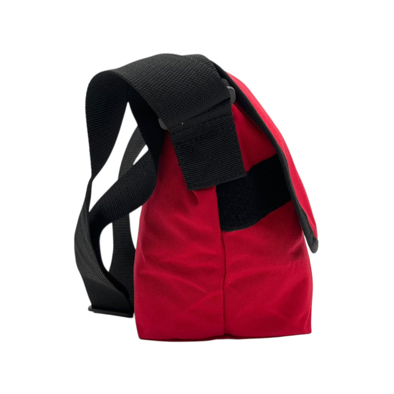 美品 Manhattan Portage マンハッタンポーテージ メッセンジャーバッグ ショルダーバッグ ナイロン レッド×ブラック ユニセックス カジュアル 通勤 通学 デイリー ニューヨーク ストリート コーデュラ 斜め掛け s7