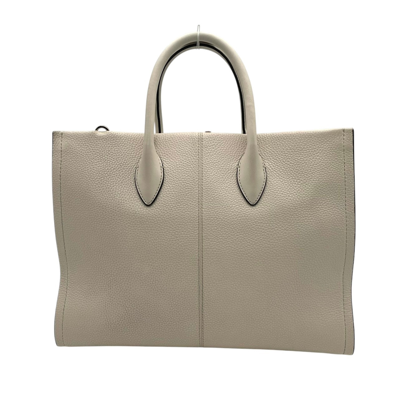 美品 MICHAEL KORS マイケルコース Mirella ラージ トートバッグ 2way レザー アイボリー ホワイト レディース ゴールド金具 エンボスロゴ MKチャーム 大容量 A4収納 通勤 上品 デイリー お出かけ s18