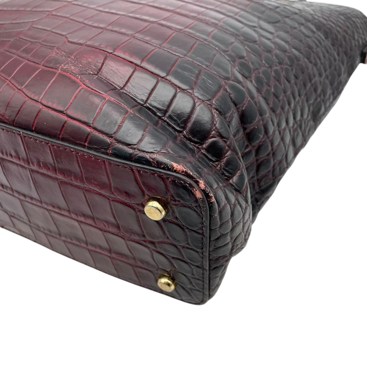LEATHER JEWELS レザージュエルズ バッグ 2WAY トートバッグ ハンドバッグ ショルダーバッグ 手提げ 肩掛け 斜め掛け 牛革 クロコ型押し レザー ボルドー ワインレッド系 ゴールド金具 カジュアル 大容量 S2