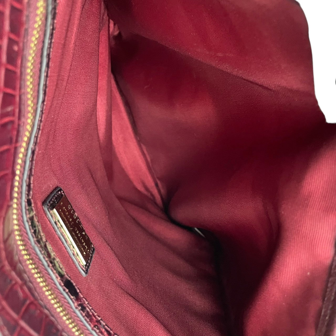 LEATHER JEWELS レザージュエルズ バッグ 2WAY トートバッグ ハンドバッグ ショルダーバッグ 手提げ 肩掛け 斜め掛け 牛革 クロコ型押し レザー ボルドー ワインレッド系 ゴールド金具 カジュアル 大容量 S2