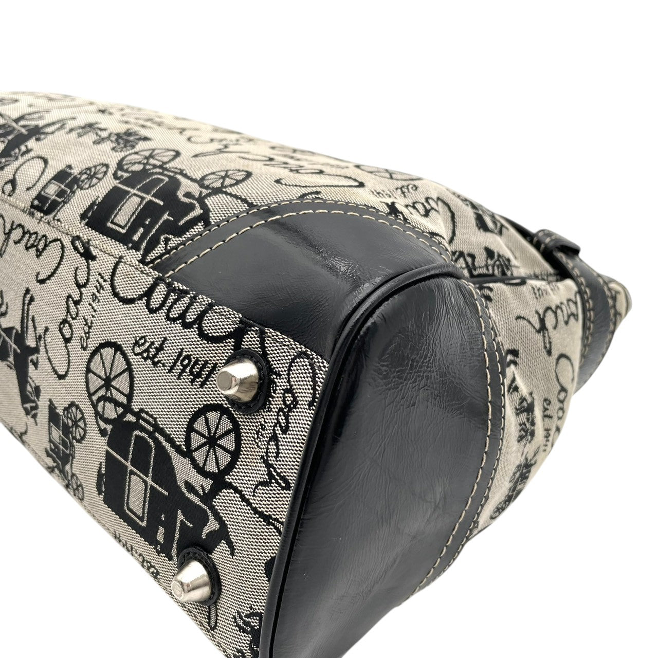 美品 コーチ COACH トートバッグ ワンショルダー ハンドバッグ シグネチャー キャンバス レザー グレー ブラック 黒 エレガント カジュアル ビジネス 通勤 通学 お出かけ 普段使い トラベル 旅行 大容量 レディース 自立可 肩掛け 鞄 S92